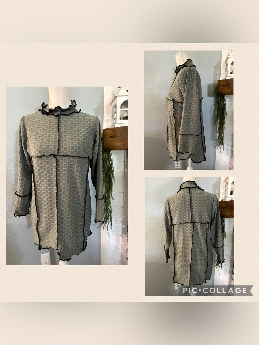 Patchwork custom top